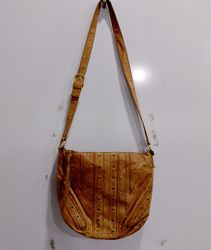 Brown Leather Crossbody Bag