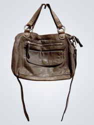 Fossil Leather Satchel Bag