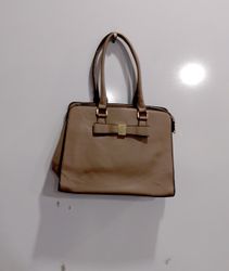 Beige Handbag