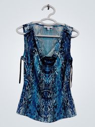Calvin Klein Sleeveless Cowl Neck Top