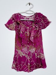 NICOLA Pink Floral Print Blouse