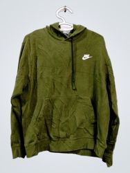 Sweat à capuche Nike vert