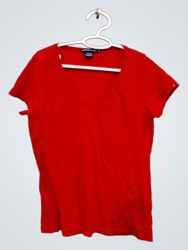 Ralph Lauren Sport Red V-Neck T-Shirt