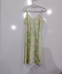 TIMING Women's Floral Print Slip Dress