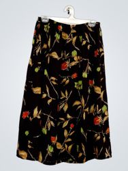 VINTAGE STUDIO Floral Print Skirt