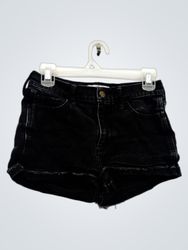 Hollister Black Denim Shorts