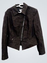 Cache Black Textured Jacket