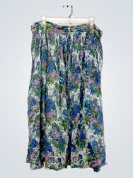 Emanuel Gerald Floral Print Midi Skirt