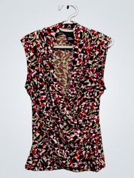 George Stretch Women's Geometric Print Sleeveless ..