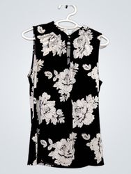 Blusa sem mangas floral WHBM