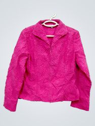 Jaqueta Texturizada Samuel Dong Pink