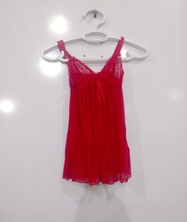 Xhilaration Intimates Red Babydoll Chemise