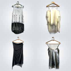 Y2K Asymetric Dress Bundle