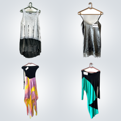 Y2K Asymetric Dress Bundle