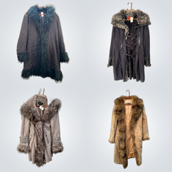 Fur Coats with Trim
