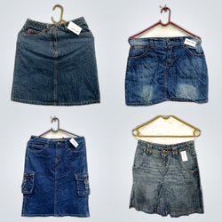 levi's denim mini skirt