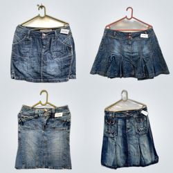 Vintage Fashion Denim Skirts