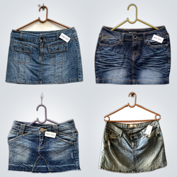 Y2K Denim Mini Skirts