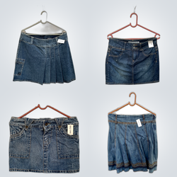 Y2K Denim Skirts Bundle