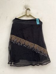 Black Skirt with Sequins