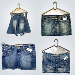 Denim Mini Skirts Bundle