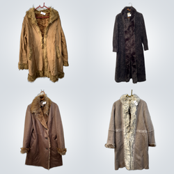 Vintage Fur Trim Coats