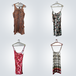 Y2K Floral Print Dresses