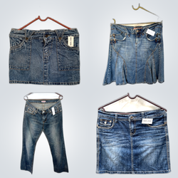 Y2K Denim Waistcoats Bundle