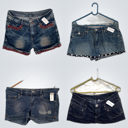 Y2K Jean Shorts Bundle