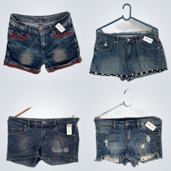 Y2K Jean Shorts Bundle