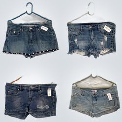 Y2K Jean Shorts Bundle