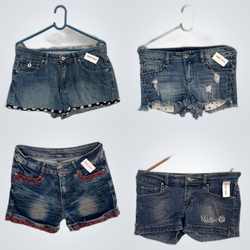 Y2K Jean Shorts Bundle