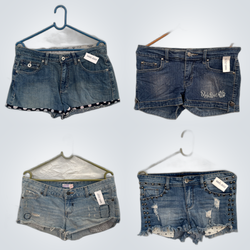 Y2K Jean Shorts Bundle