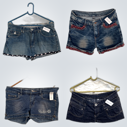 Y2K Jean Shorts Bundle