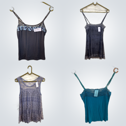 Y2K Lace Trim Camisoles