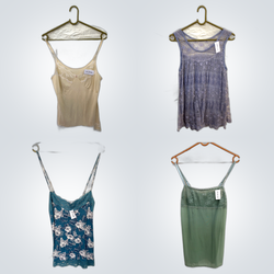 Y2K Lace Trim Camisoles