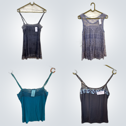 Y2K Lace Trim Camisoles