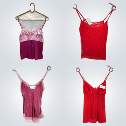 Y2K Lace Trim Camisoles