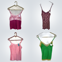 Y2K Lace Trim Camisoles