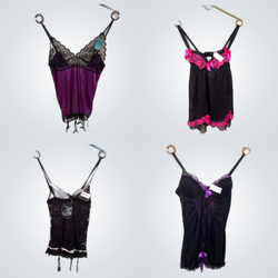 Y2K Lace Trim Camisoles