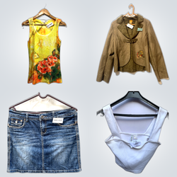 H&M Y2K Cropped Camisoles