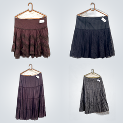 Lace and Ruffled Skirts