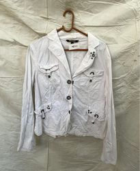 Giacca Bianca Salt & Pepper