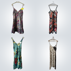 Y2K Bohemian Print Dresses