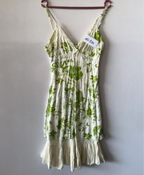 Green Floral Sundress