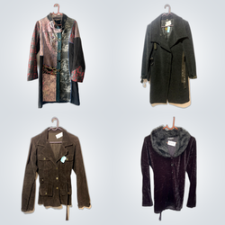 Vintage Style Afghan Coats Mix (FV-134)