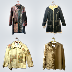 Pastel Afghan Coats Bundle (fv-063)