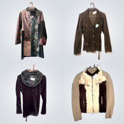 Vintage Style Afghan Coats Mix (FV-134)