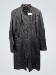 Black Leather Coat