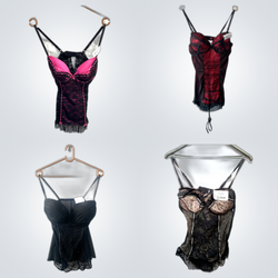 Y2K Lace Bustiers Bundle